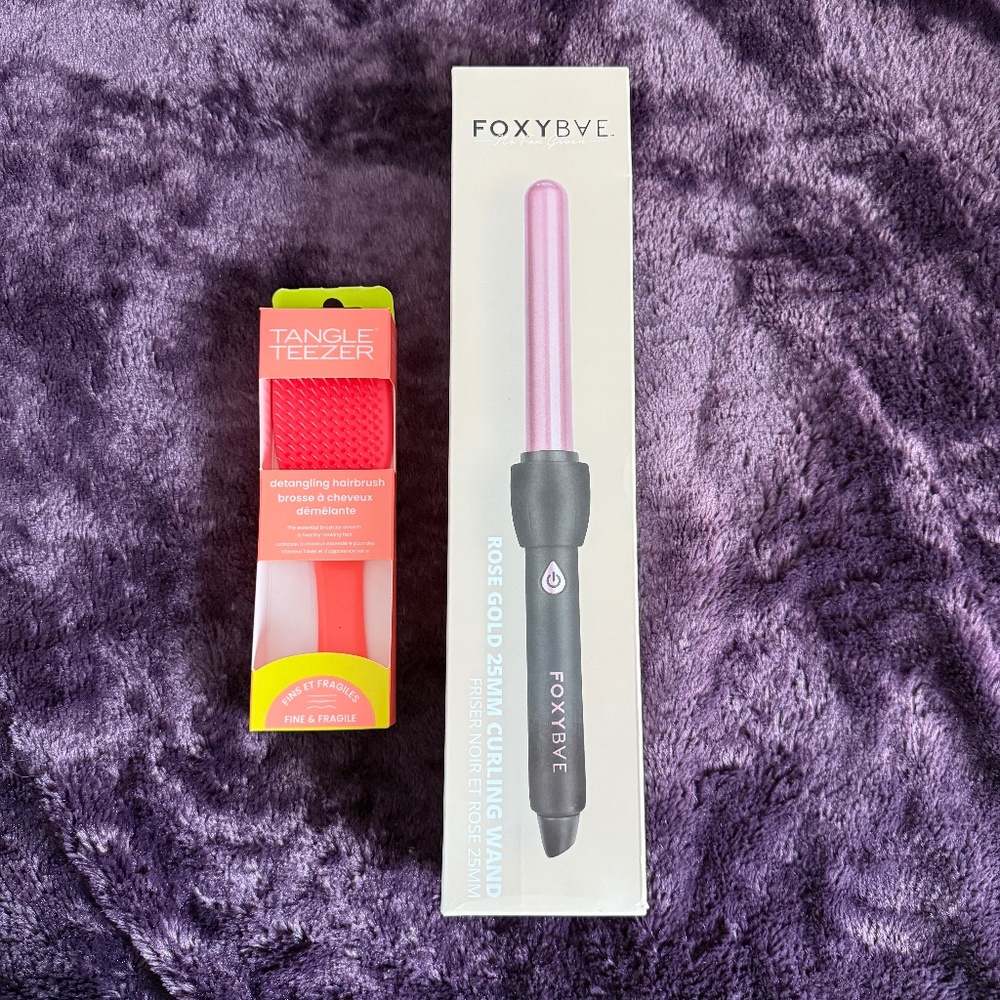 NEW! Foxybae Rose Gold 25MM Curling Wand